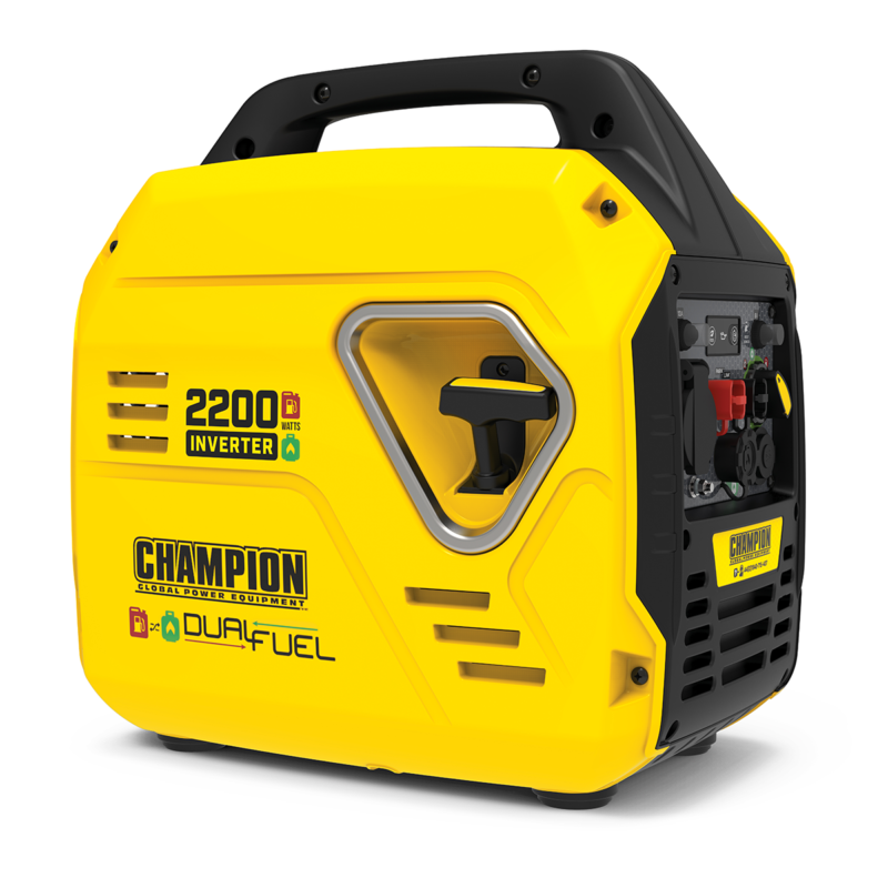 Champion 2200 Watt LPG Dual Fuel Inverter Generator