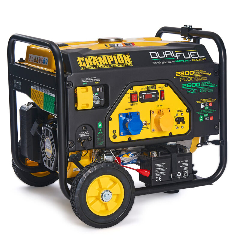 Champion CPG3500E2-DF Dual Fuel Generator