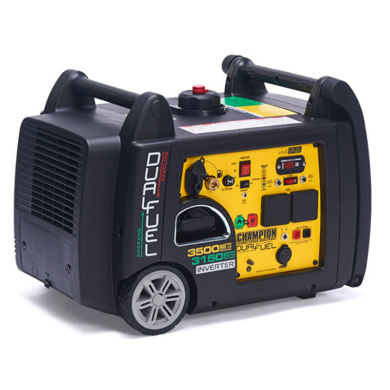 Champion 73001I-DF 3500W Dual Fuel Inverter Generator with Electric Start